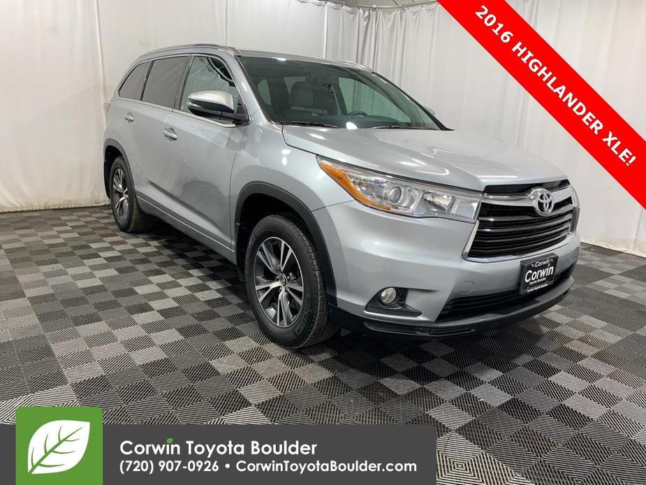 used 2016 Toyota Highlander car, priced at $23,600