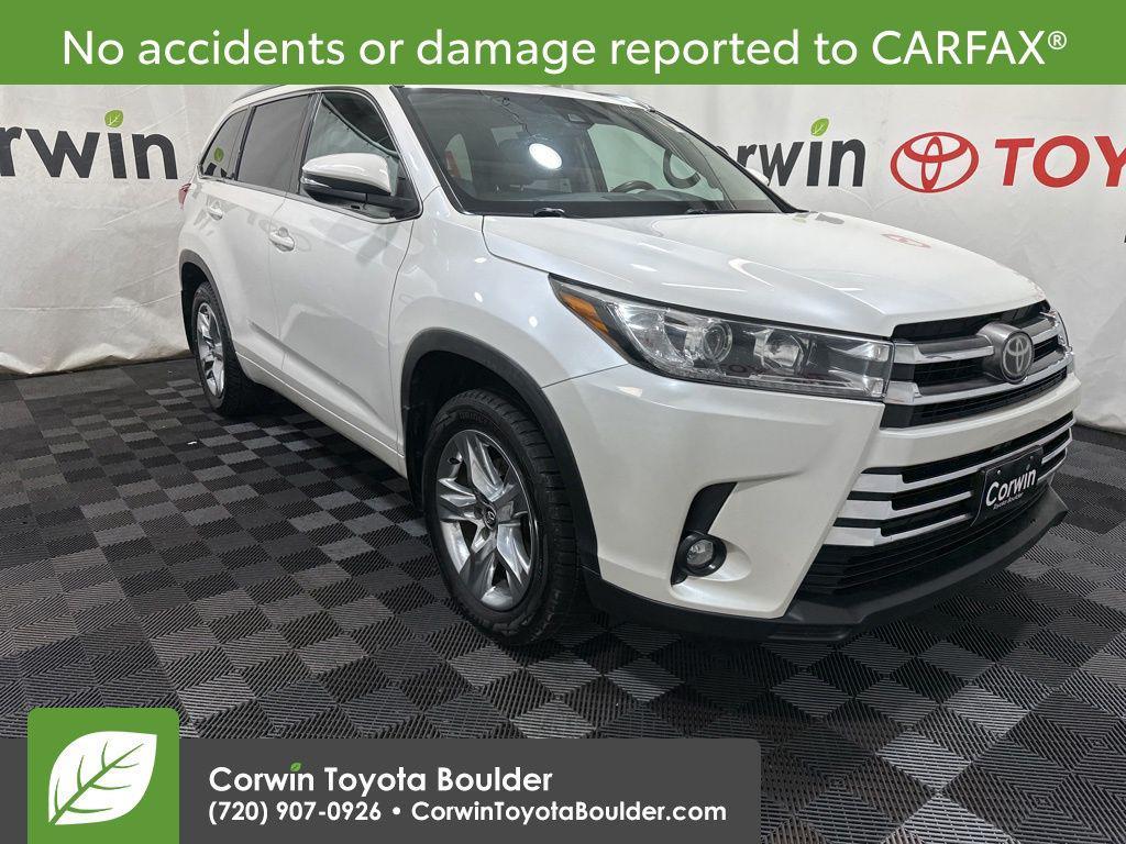 used 2019 Toyota Highlander car, priced at $29,700