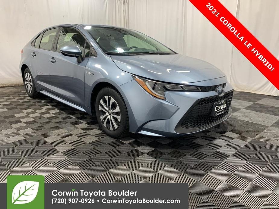 used 2021 Toyota Corolla Hybrid car, priced at $21,200