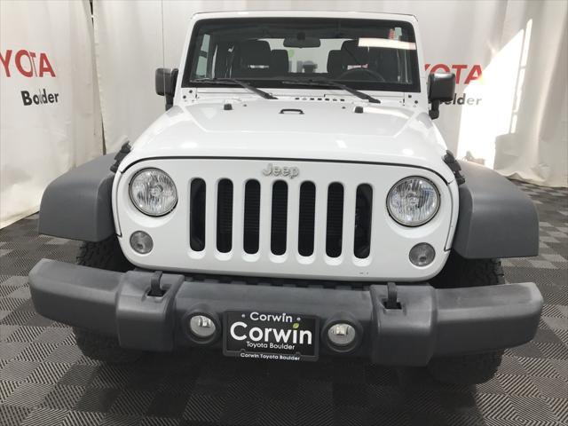 used 2015 Jeep Wrangler car, priced at $21,000