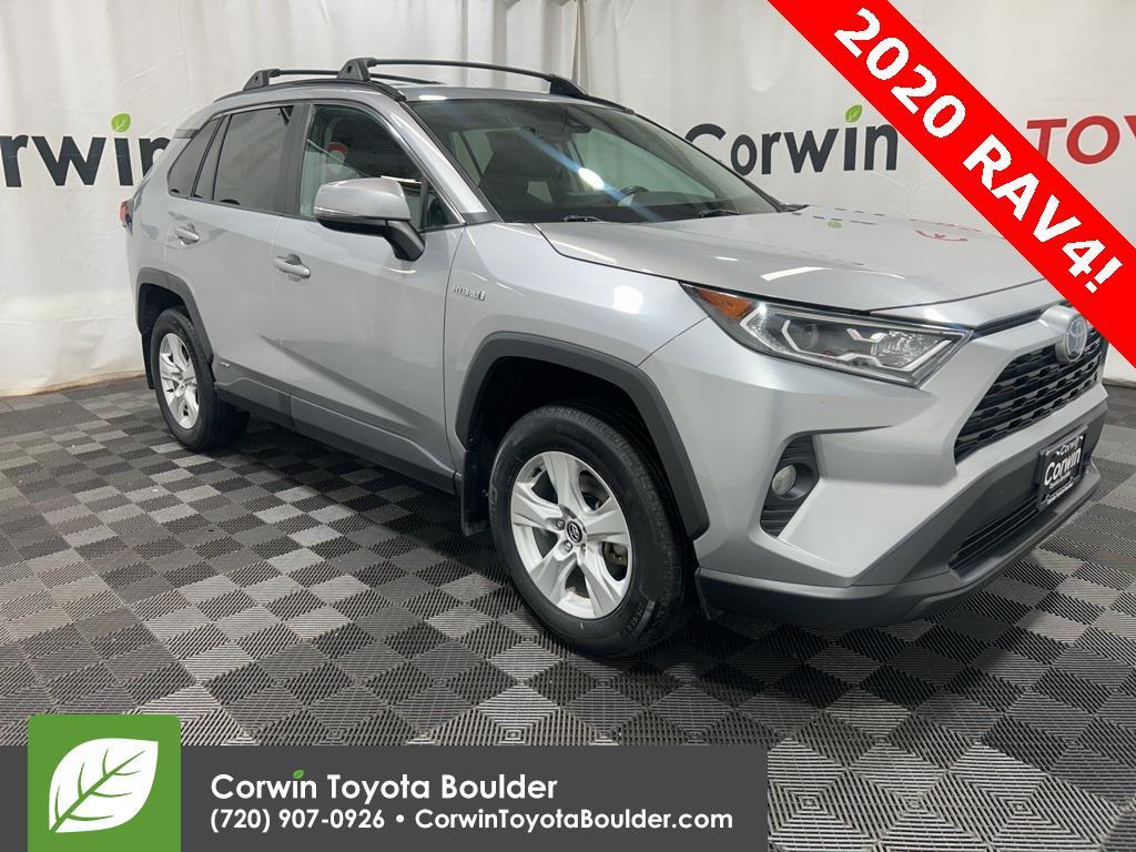 used 2020 Toyota RAV4 Hybrid car, priced at $27,450