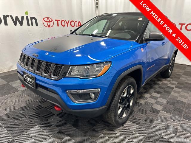 used 2018 Jeep Compass car, priced at $17,550