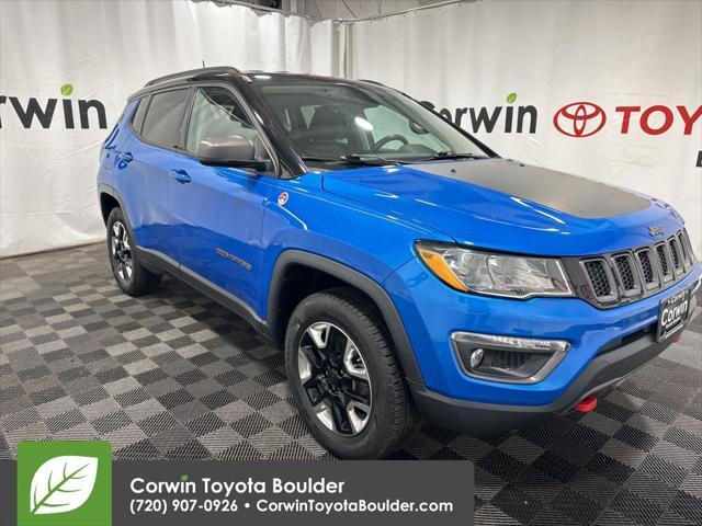 used 2018 Jeep Compass car, priced at $19,650