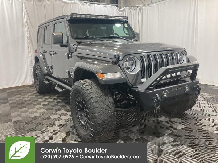 used 2019 Jeep Wrangler Unlimited car, priced at $28,250