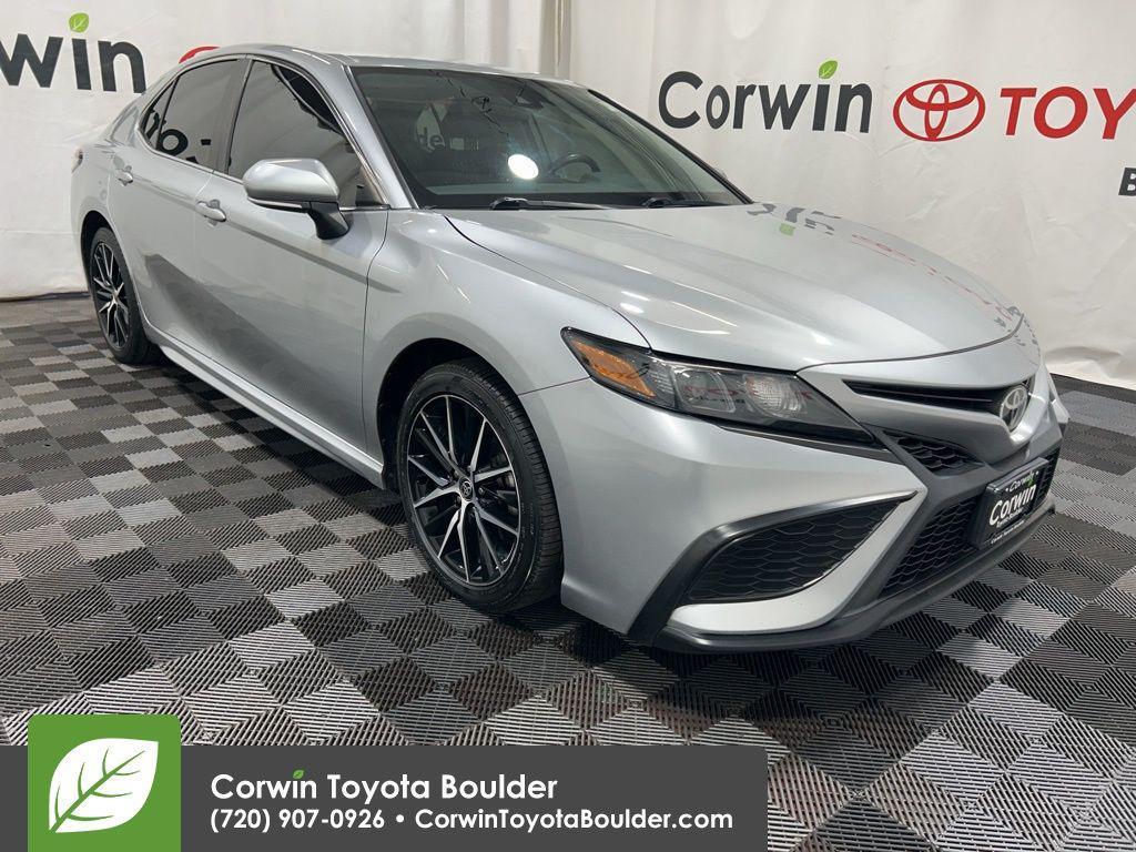used 2022 Toyota Camry car, priced at $18,500
