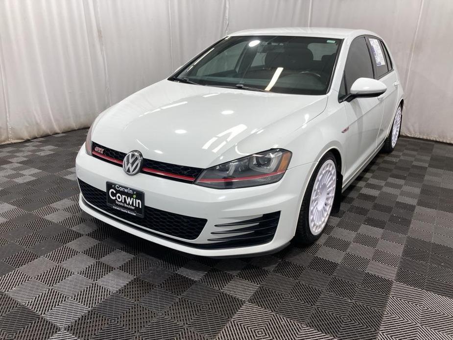 used 2017 Volkswagen Golf GTI car, priced at $15,000