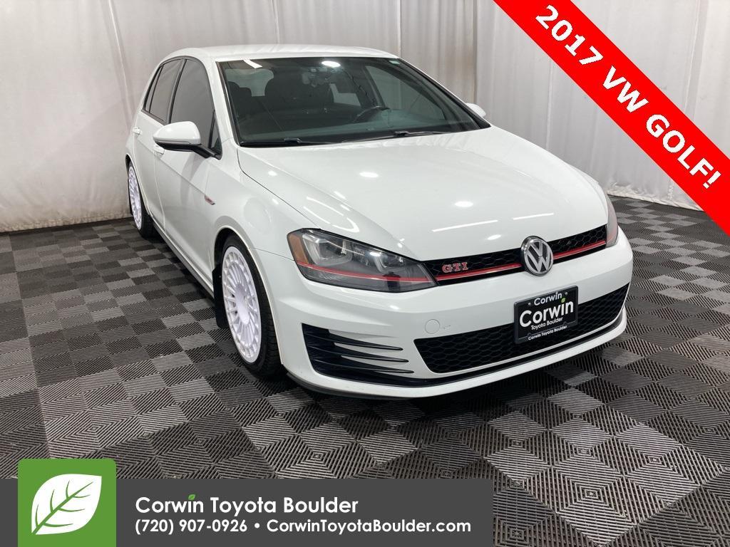 used 2017 Volkswagen Golf GTI car, priced at $15,000