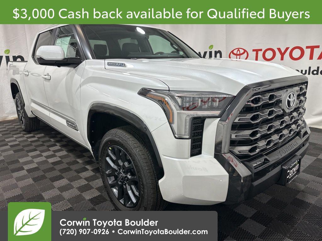 new 2025 Toyota Tundra Hybrid car, priced at $69,037