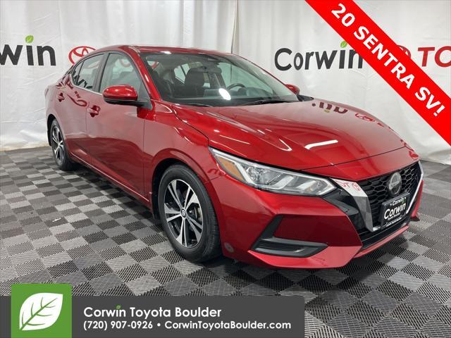 used 2020 Nissan Sentra car, priced at $16,000