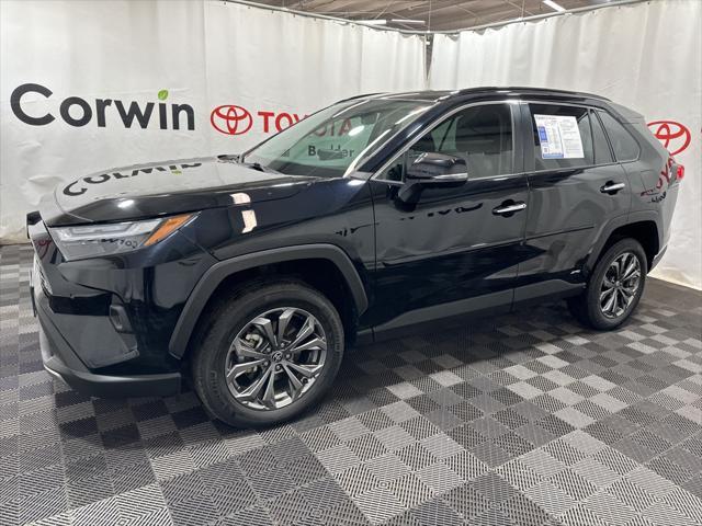 used 2022 Toyota RAV4 Hybrid car, priced at $34,400
