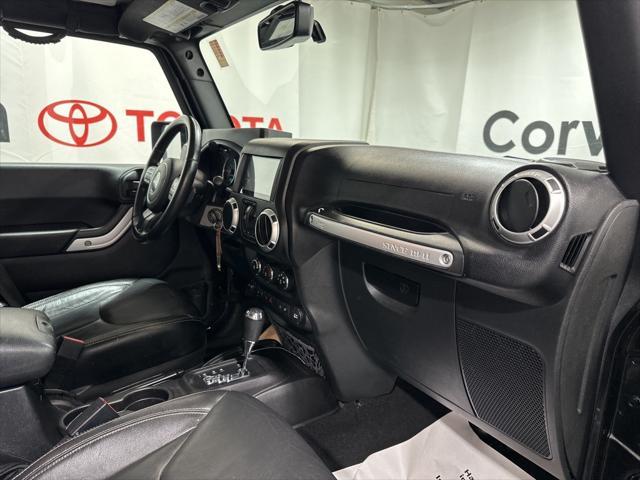 used 2016 Jeep Wrangler Unlimited car, priced at $21,500