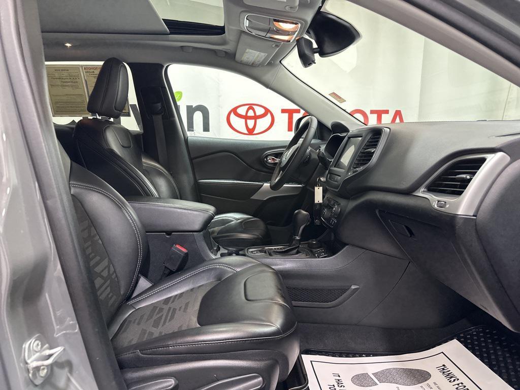 used 2022 Jeep Cherokee car, priced at $24,500