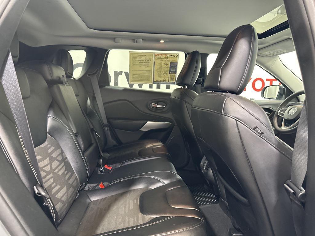 used 2022 Jeep Cherokee car, priced at $24,500