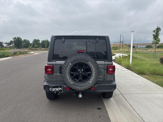used 2020 Jeep Wrangler Unlimited car, priced at $31,000