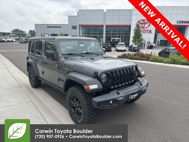 used 2020 Jeep Wrangler Unlimited car, priced at $31,000