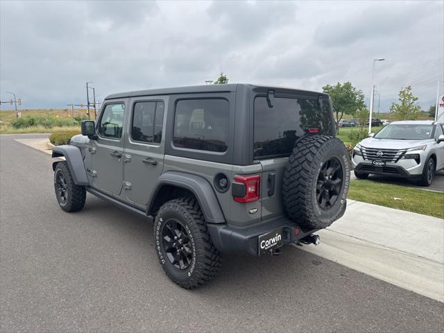used 2020 Jeep Wrangler Unlimited car, priced at $31,000