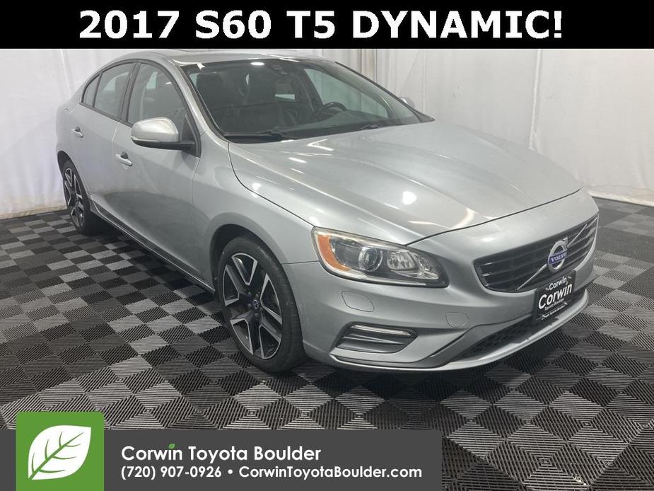 used 2017 Volvo S60 car, priced at $11,200