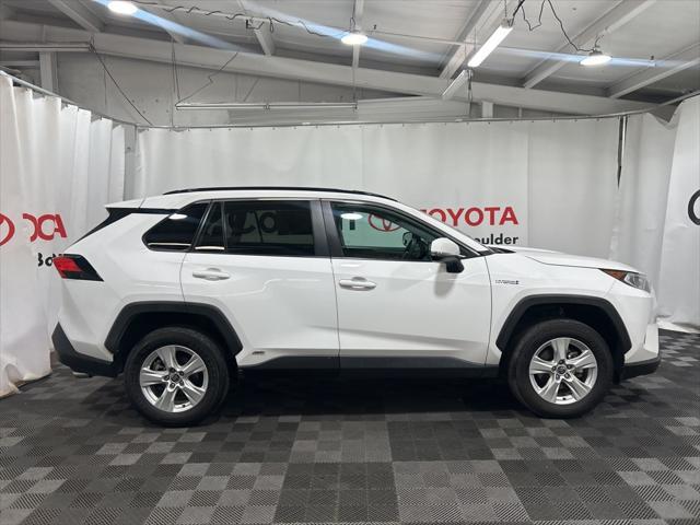used 2021 Toyota RAV4 Hybrid car, priced at $30,500