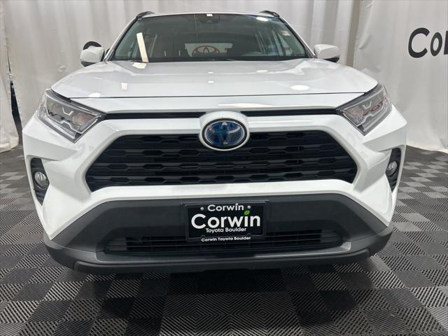 used 2021 Toyota RAV4 Hybrid car, priced at $30,500