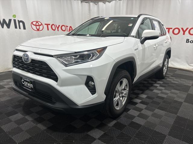used 2021 Toyota RAV4 Hybrid car, priced at $30,500