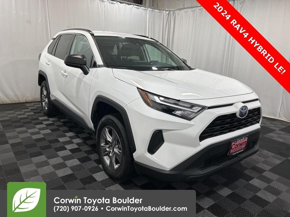 used 2024 Toyota RAV4 Hybrid car, priced at $31,900