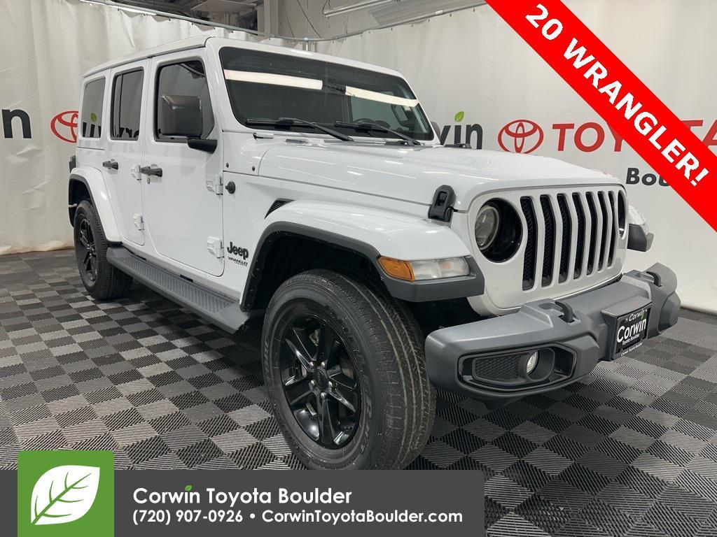 used 2020 Jeep Wrangler Unlimited car, priced at $31,000