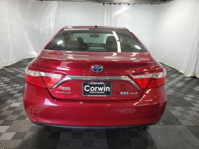 used 2015 Toyota Camry Hybrid car, priced at $18,000