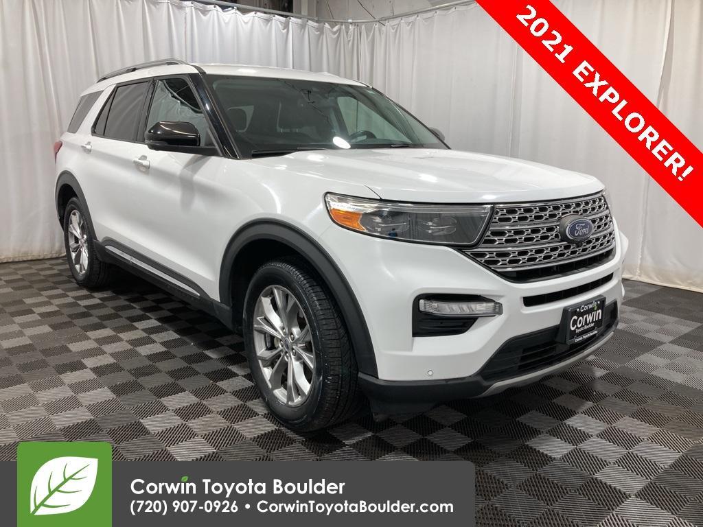 used 2021 Ford Explorer car, priced at $25,500