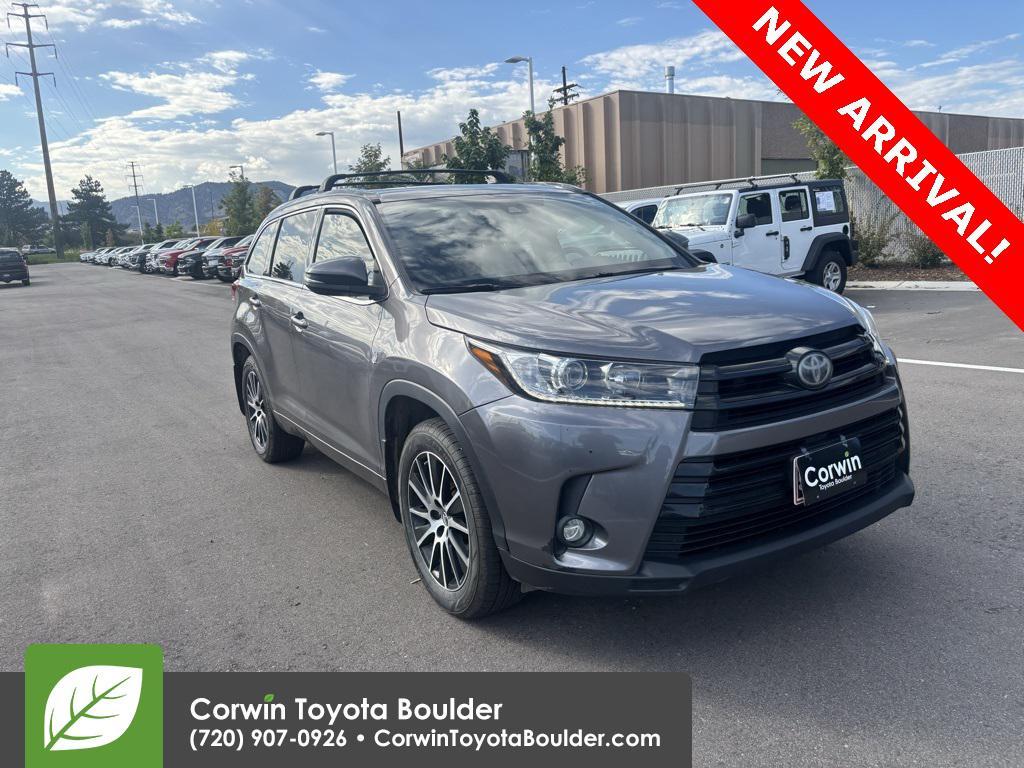 used 2017 Toyota Highlander car, priced at $18,000