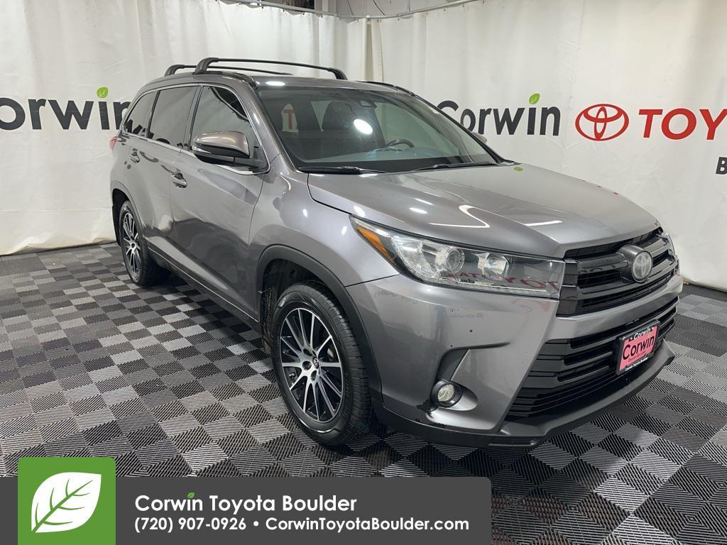 used 2017 Toyota Highlander car, priced at $18,000
