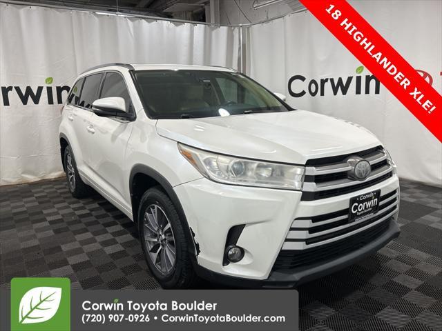 used 2018 Toyota Highlander car, priced at $24,500