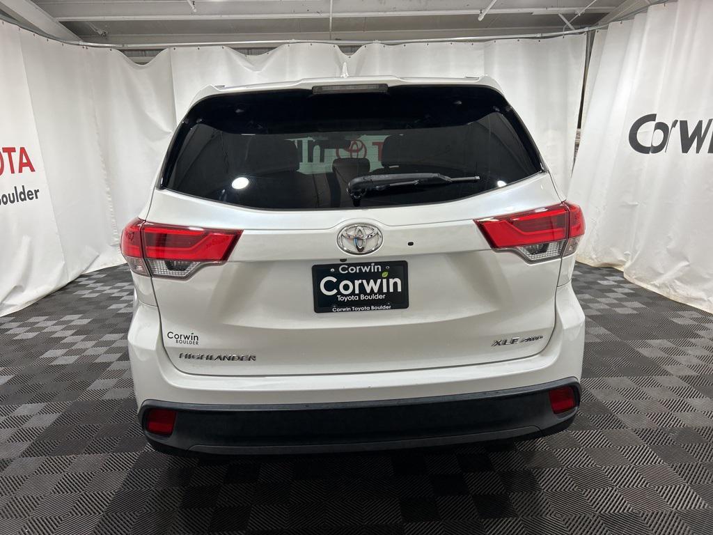 used 2018 Toyota Highlander car, priced at $22,000
