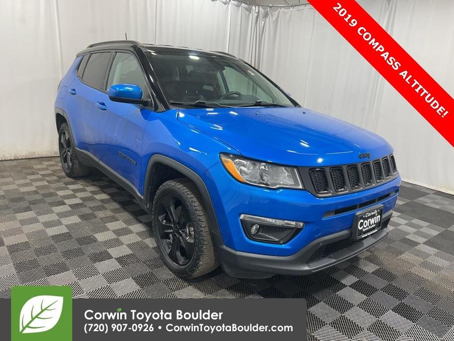 used 2019 Jeep Compass car, priced at $19,500