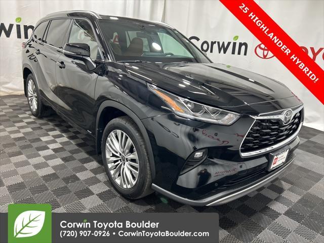 used 2025 Toyota Highlander Hybrid car, priced at $52,900