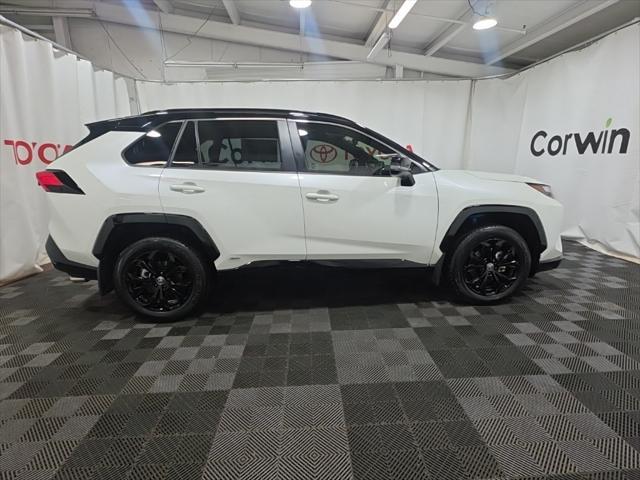 used 2022 Toyota RAV4 Hybrid car, priced at $36,500