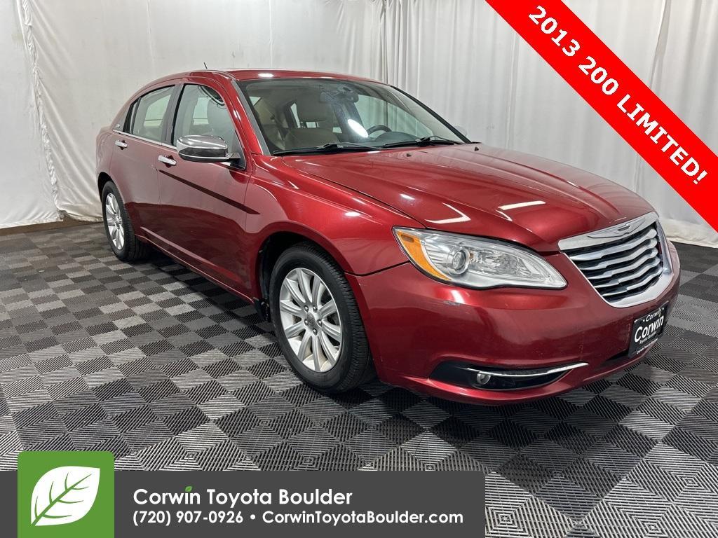 used 2013 Chrysler 200 car, priced at $8,900