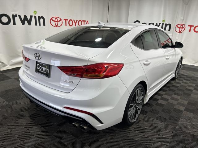 used 2018 Hyundai Elantra car, priced at $13,500