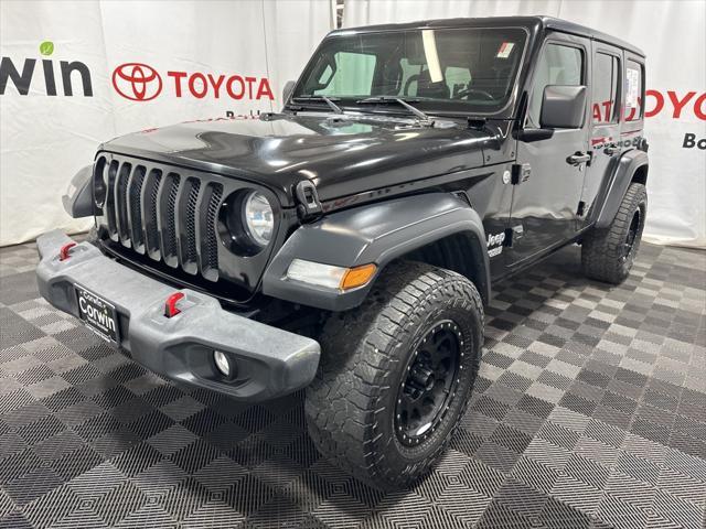 used 2019 Jeep Wrangler Unlimited car, priced at $22,000