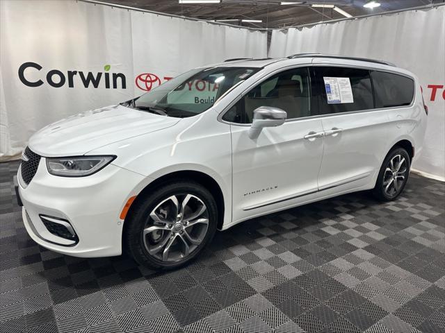 used 2022 Chrysler Pacifica car, priced at $35,550