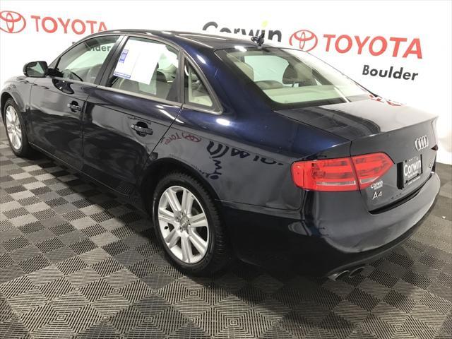 used 2011 Audi A4 car, priced at $7,000