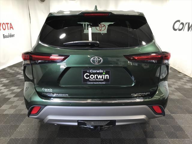 used 2024 Toyota Highlander car, priced at $49,000