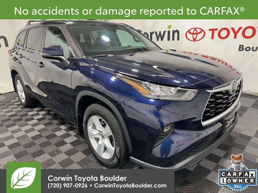 used 2020 Toyota Highlander car, priced at $28,000