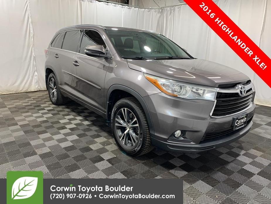 used 2016 Toyota Highlander car, priced at $30,000