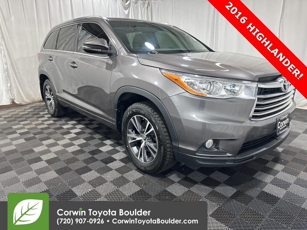 used 2016 Toyota Highlander car, priced at $19,450