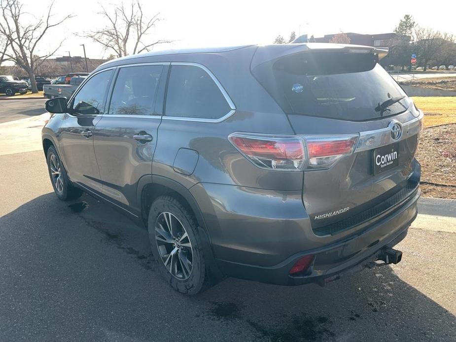 used 2016 Toyota Highlander car, priced at $20,000