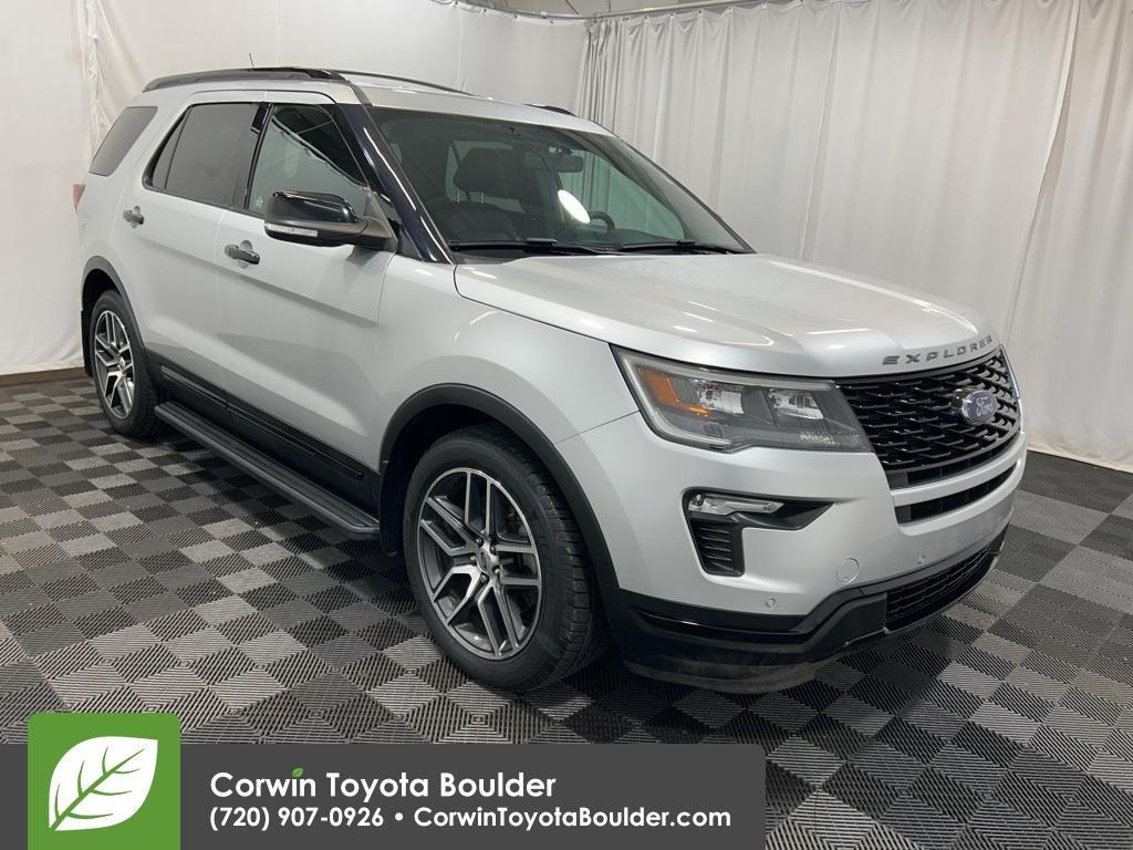 used 2018 Ford Explorer car, priced at $24,500