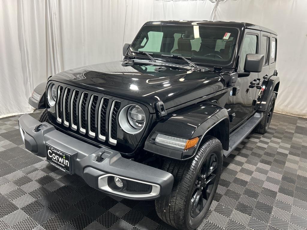 used 2021 Jeep Wrangler Unlimited 4xe car, priced at $29,000