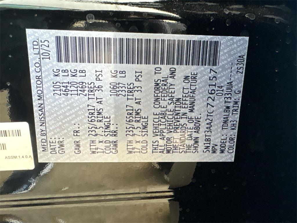 new 2026 Nissan Rogue car, priced at $26,046