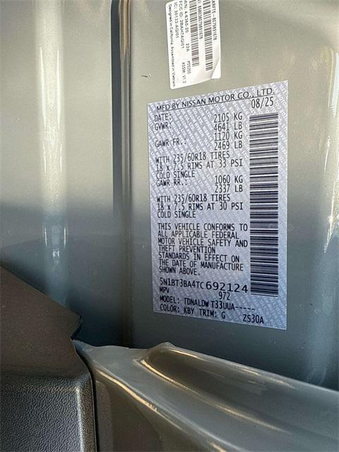 new 2026 Nissan Rogue car, priced at $27,429