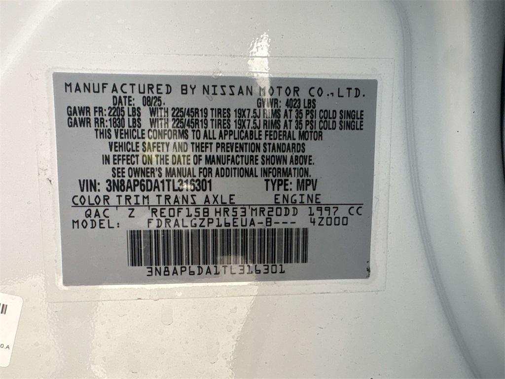 new 2026 Nissan Kicks car, priced at $29,295